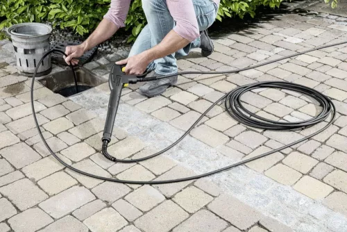 Furtun de Curățare Canalizare 40m DN6 250 BAR pentru Aparatele KÄRCHER HD/HDS