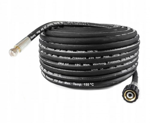 50 m DN6 250 BAR Furtun de Curățare Canalizare de Înaltă Presiune Compatibil Karcher HD/HDS