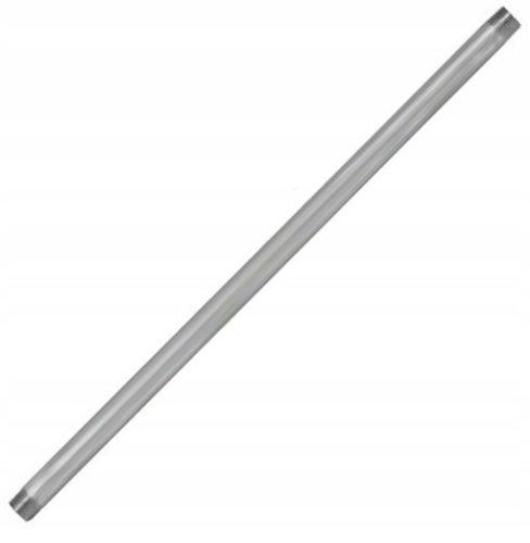 Țeavă Dreaptă din Oțel Zincat 340 mm, Filet 1/4" (12,9 mm), 34c