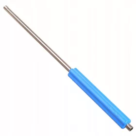   Lance din Oțel Inoxidabil 500 mm, Albastră, cu Filet de 6,35 mm, 250 Bar