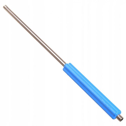 Lance din Oțel Inoxidabil 500 mm, Albastră, cu Filet de 6,35 mm, 250 Bar