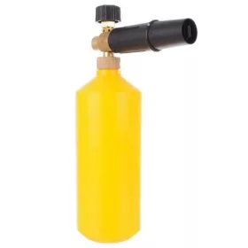   Lance de Spumă Profesională G1/4F 1,25 mm pentru Curățare, Galbenă, Cu Rezervor de 1 Litru, 180 bar, 60 °C, Filet Intern 1/4"