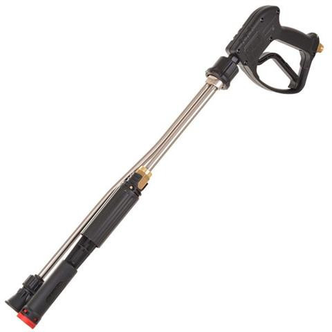 Set de Spălare cu Pistol de Presiune Ridicată P.A RL300 cu Lance Dublă și Cap de Spumare, Capacitate de 15 Litri/minut