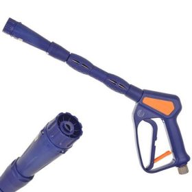   3/8"F Pistolă de Spălare Rotativă R+M easywash365+ Forță Redusă a Trăgaciului cu Sistem și Duza de Spumare ST-75, Duza 1,05