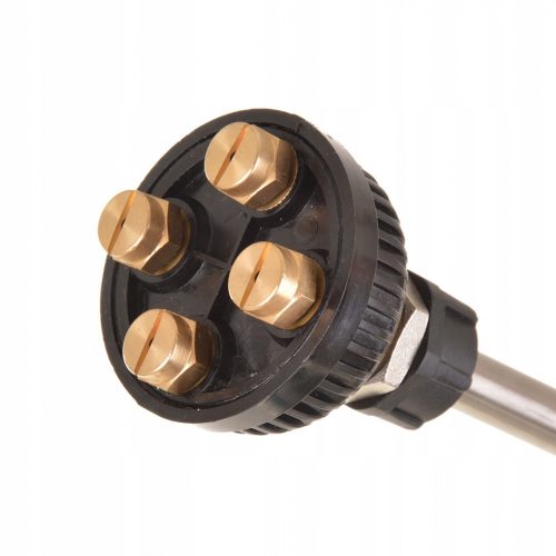 Pistol Pneumatic Cu Lansetă și Cap Cu 4 Duze pentru Spumante Pneumatice - 24L și 50L Capacitate, Lansetă de 600 mm, Presiune Maximă 25 bar