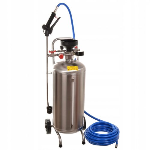 Rezervor Pneumatic de Spumare 24L, Oțel Inoxidabil INOX AISI 304, Presiune 8 Bar