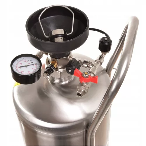 Rezervor Pneumatic de Spumare 24L, Oțel Inoxidabil INOX AISI 304, Presiune 8 Bar