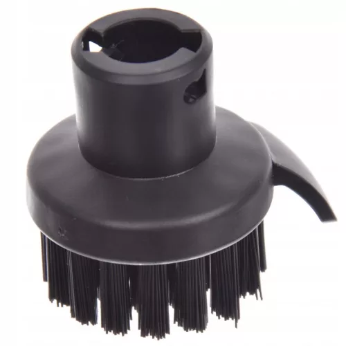Perie rotundă mare cu racletă pentru Karcher SC 1, SC 2, SC 3, SC 4, SC 5 - Diametru perii 35 mm