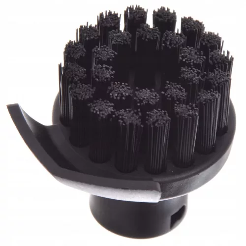 Perie rotundă mare cu racletă pentru Karcher SC 1, SC 2, SC 3, SC 4, SC 5 - Diametru perii 35 mm