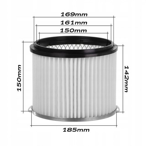 Filtru de Aer Lavabil 100% Poliester MACALLISTER 1400W/1250W Compatibil