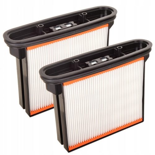 Set 2 Filtre Aer din Poliester pentru Aspiratoare Industriale - Compatibil Bosch GAS-25, GAS-50, Starmix ISC ARD/ARD, Metabo ASR, Hitachi RNT, AEG