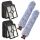 Set de 2 Filtre și 2 Role pentru Aspiratoare BISSELL CrossWave, Modele 1866, 1868F, 1785, 17132, 2582N