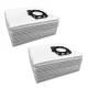 10 db-os prémium mikroszálas porzsák készlet Karcher WD4, WD5, WD6, MV4, MV5, MV6 porszívókhoz - 2.863-006.0 kiváltására