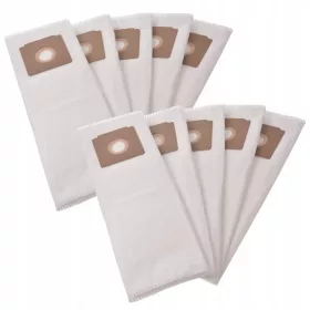   Set de 10 Sacii din Microfibră Sintetică pentru Aspiratoare Nilfisk Multi 20/20CR/20 INOX/20T - 20 Litri