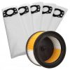Set Filtru și Saci de Praf pentru Aspiratoare Karcher WD 4.200 - 5.800, Înlocuire 6.414-960.0, 1 Filtru + 5 Saci