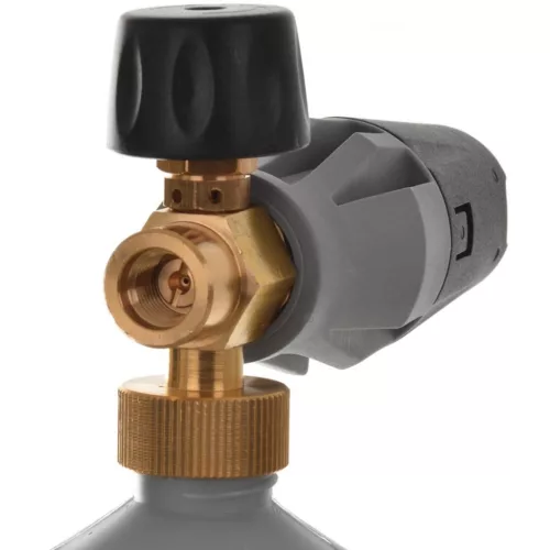 FoamPro habosító Karcher HD HDS magasnyomású mosókhoz, M22x1.5 ServoPress kompatibilis hosszú anyával, 1 literes tartállyal