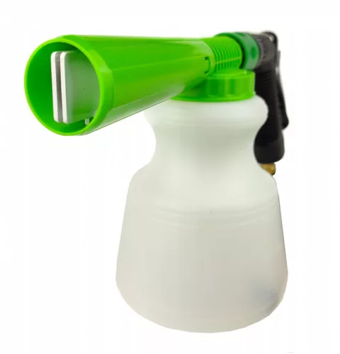 Furtun de Grădină cu Conector, Pulverizator și Dispozitiv de Spumare cu Presiune Scăzută, Rezervor 900 ml