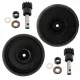Set de roți original Karcher pentru mașini de măturat manuale, compatibil cu modelele S4 și S4 Twin (4.071-282.0)