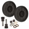 Set de roți original Karcher pentru mașini de măturat manuale, compatibil cu modelele S4 și S4 Twin (4.071-282.0)