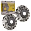 Set Perii Laterale Compatibil Karcher S4 Twin - 2 Bucăți (2.644-032.0)