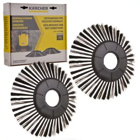 Set Perii Laterale Compatibil Karcher S4 Twin - 2 Bucăți (2.644-032.0)