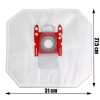 Set Sac de Praf Sintetic pentru Aspiratoare Bosch G ALL (BBZ41FGALL, 17003048) – 4 bucăți (Bosch GL30, GL45, PowerProtect)