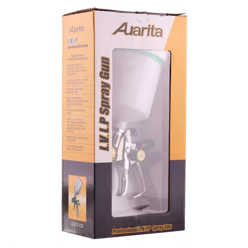 Pistol de Vopsit Auarita GOLD L-898 LVLP 1,8 mm – Profesional, Presiune Redusă