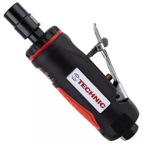 Set de șlefuitor pneumatic cu tijă dreaptă în valiză cu mandrină de 3 și 6 mm Technic AT-7032BK