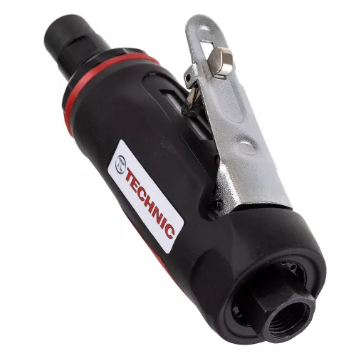 Set de șlefuitor pneumatic cu tijă dreaptă în valiză cu mandrină de 3 și 6 mm Technic AT-7032BK