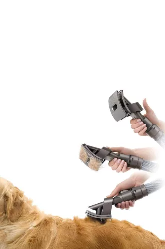 Set de Îndepărtare a Părului de Animal pentru Aspiratoare Dyson, cu Tub Telescopic și Cap de Aspirație PET Groom