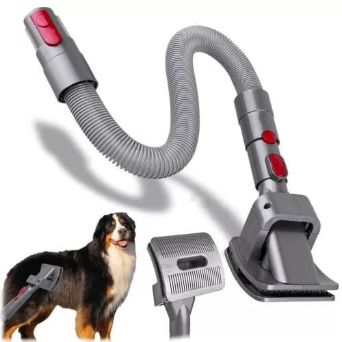 Set de Îndepărtare a Părului de Animal pentru Aspiratoare Dyson, cu Tub Telescopic și Cap de Aspirație PET Groom
