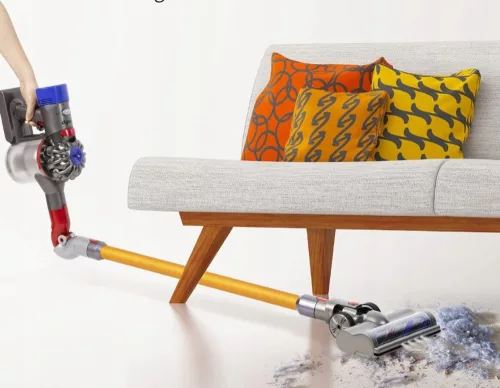 Perie Turbo Electrică cu LED pentru Aspiratoare Dyson V7, V8, V10, V11, V15, GEN5 - Compatibilitate Extinsă