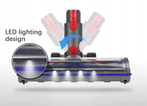 Perie Turbo Electrică cu LED pentru Aspiratoare Dyson V7, V8, V10, V11, V15, GEN5 - Compatibilitate Extinsă