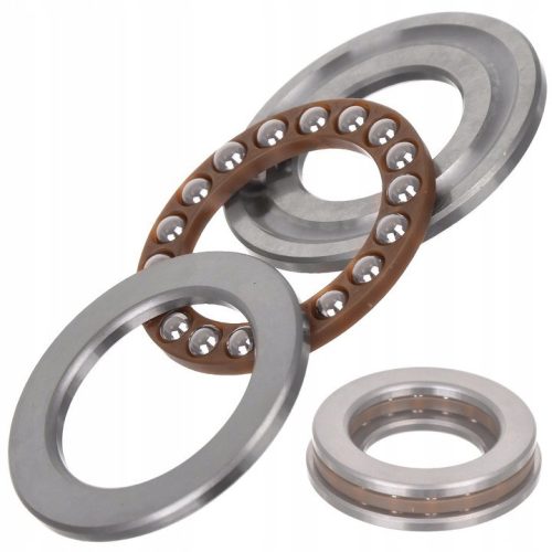 Set Complet Rulmenți Motor pentru Pistoane Mașini de Spălat cu Presiune Lavor - Cod 4.007.0328, Oțel și Plastic