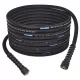 Furtun Premium de 15 metri, rezistent la căldură, pentru spălătoare de înaltă presiune Karcher HD, HDS și Kranzle, cu conexiune M22 - M22, DN10, 250 Bar, 155°C