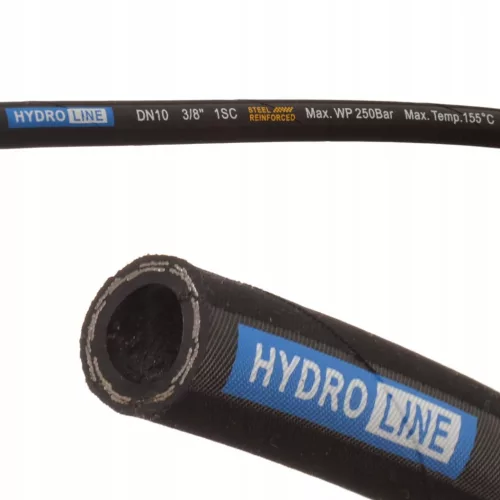 Furtun Premium de 15 metri, rezistent la căldură, pentru spălătoare de înaltă presiune Karcher HD, HDS și Kranzle, cu conexiune M22 - M22, DN10, 250 Bar, 155°C
