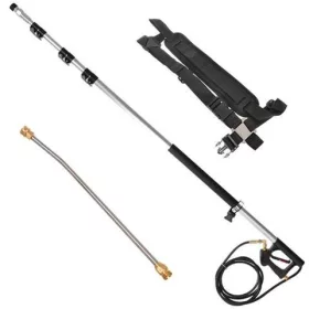   Lance Telescopică pentru Spălător cu Presiune, 5,5m + Centură – 275 Bar, Max. 30l/min, Conexiune 1/4" Filet Interior