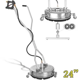   T-RACER 61 cm Curățător Terasă cu Duză de 050 (2x 025) - 1800 l/h, 280 Bar