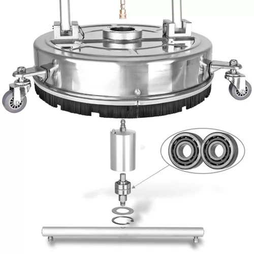 T-RACER 61 cm Curățător Terasă cu Duză de 050 (2x 025) - 1800 l/h, 280 Bar