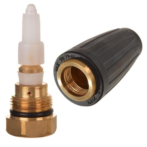 Furtun de Înaltă Presiune Cu Cap de Curățare Rotativ - 207 Bar, Conector Filetat Interior 1/4"