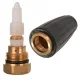 Furtun de Înaltă Presiune Cu Cap de Curățare Rotativ - 207 Bar, Conector Filetat Interior 1/4"