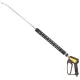 Pistol de Înaltă Presiune 900 mm din Oțel Inoxidabil cu Lance Rotativă, 310 bar, 150 °C, 45 l/min, Conexiune M22 - 1/4" Interior ST-2300+ST-29