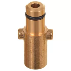   Adaptor cu Conector Bajonetă 1/4" pentru Aparatele de Spălat cu Presiune Nilfisk și Stihl, Alamă, Presiune Maximă 160 bar, Temperatura Maximă 60°C