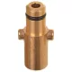 Adaptor cu Conector Bajonetă 1/4" pentru Aparatele de Spălat cu Presiune Nilfisk și Stihl, Alamă, Presiune Maximă 160 bar, Temperatura Maximă 60°C