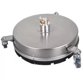   15" T-Racer din Oțel Inoxidabil - 1/4" Filet Interior, Dimensiune Duza 050, Diametru 38 cm, Presiune Maximă 250 BAR, Debit Maxim 1000 l/h