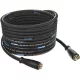 Furtun Premium+ din Oțel Dublu, Rezistent la Căldură, pentru Presiune Înaltă, 20 Metri, DN8 cu Conectori M22-M22 (Tip K) Compatibil cu Spălătoare cu Presiune Karcher și Kranzle