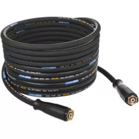   Furtun Premium+ din Oțel Dublu, Rezistent la Temperatură Înaltă, 10 Metri DN8 cu Conectori M22-M22 pentru Spălătoare cu Presiune Karcher și Kranzle
