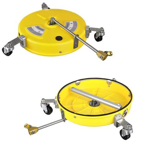 Perie de Curățare Profesională T-Racer Galbenă 2 în 1 de 38 cm - Filet 1/4"