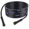 Furtun Hidraulic Flexibil și Neted HydroLine SMOOTH DN6, 10m, Conectori M22 pentru Spălătoare Karcher și Kranzle