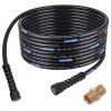 Furtun Hidraulic Flexibil HydroLine NETED DN6 1SC, 15m, Presiune Înaltă, Conectori M22 - Compatibil Karcher HD, HDS și Kranzle
